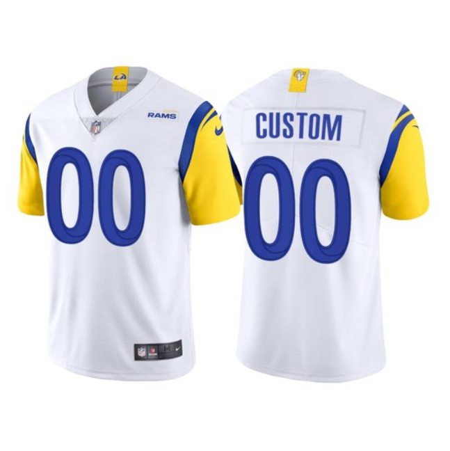 Custom Los Angeles Rams Vapor Untouchable Limited Jersey